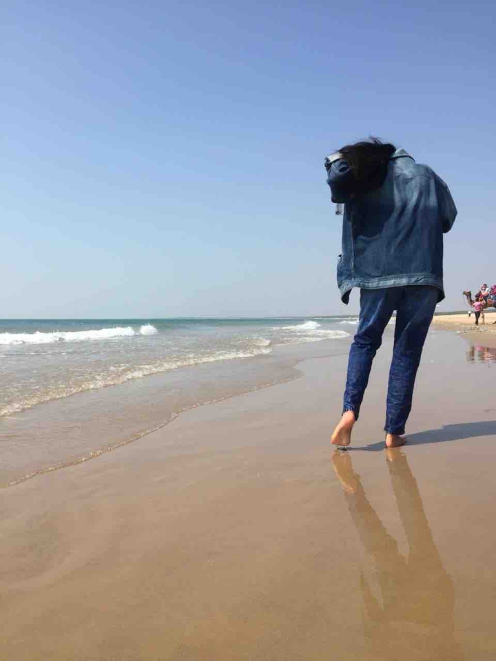 girl on Beach