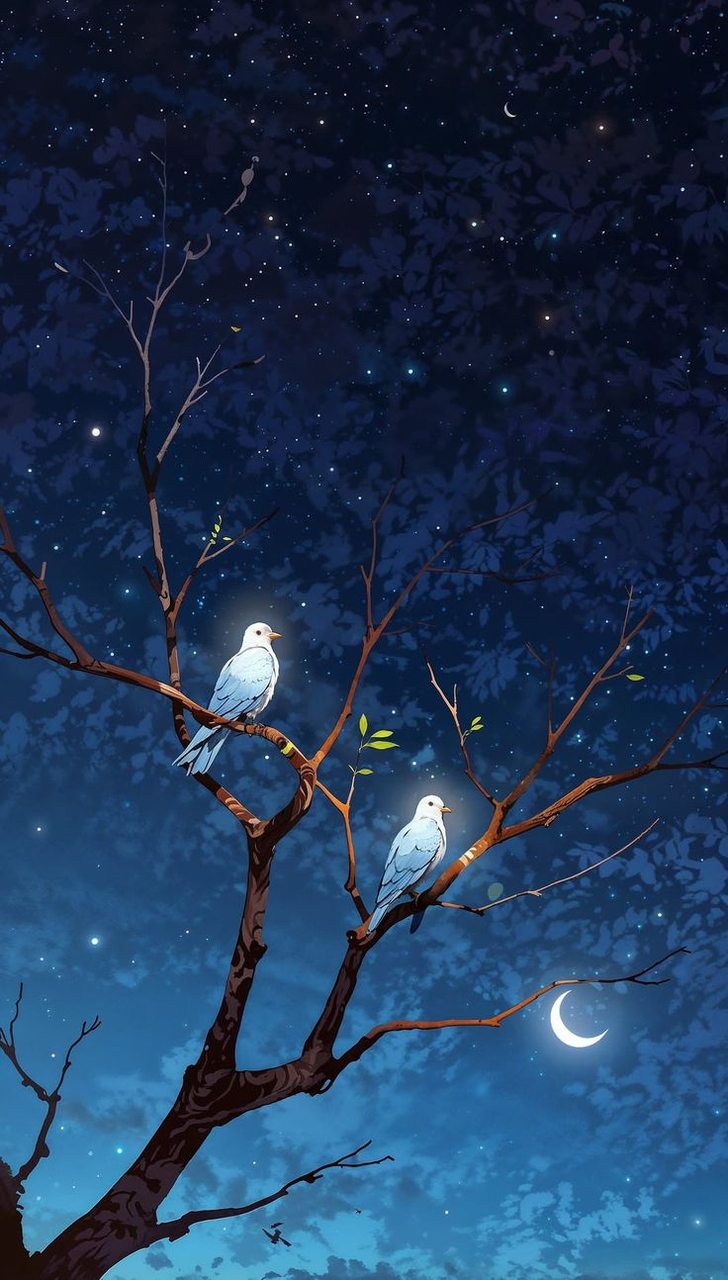 tapety twig, moon