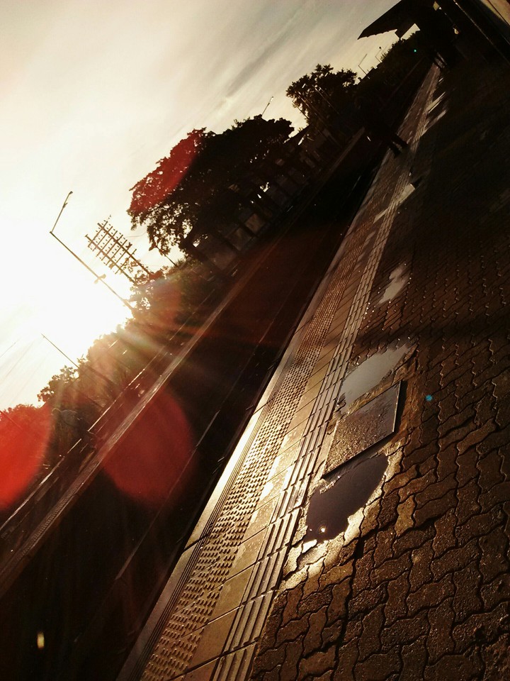 atardecer