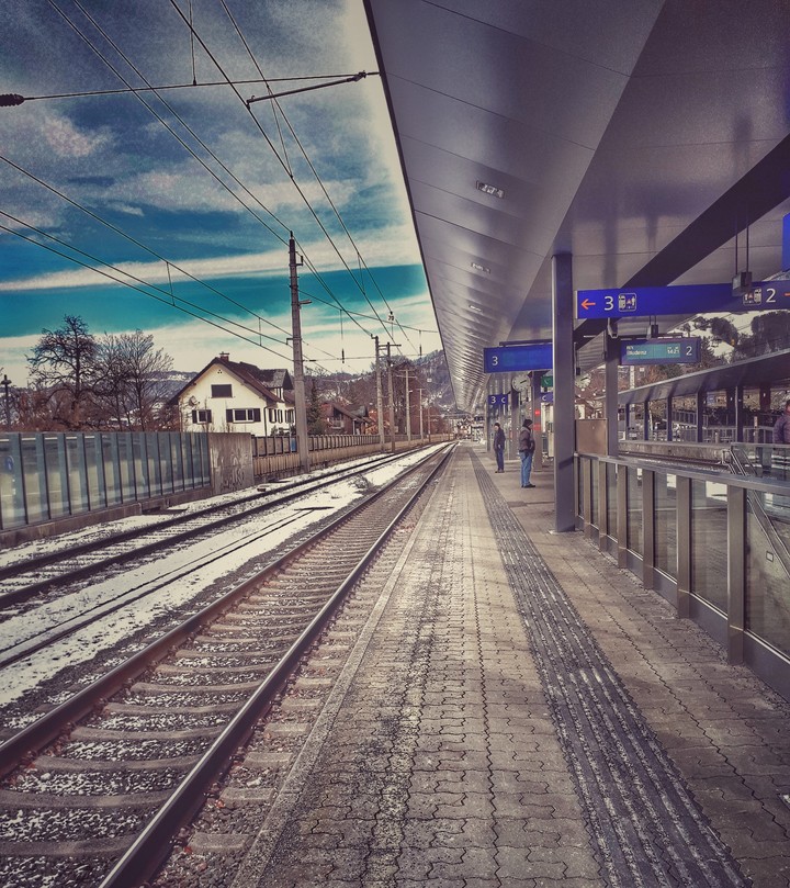 Austrian Train Station