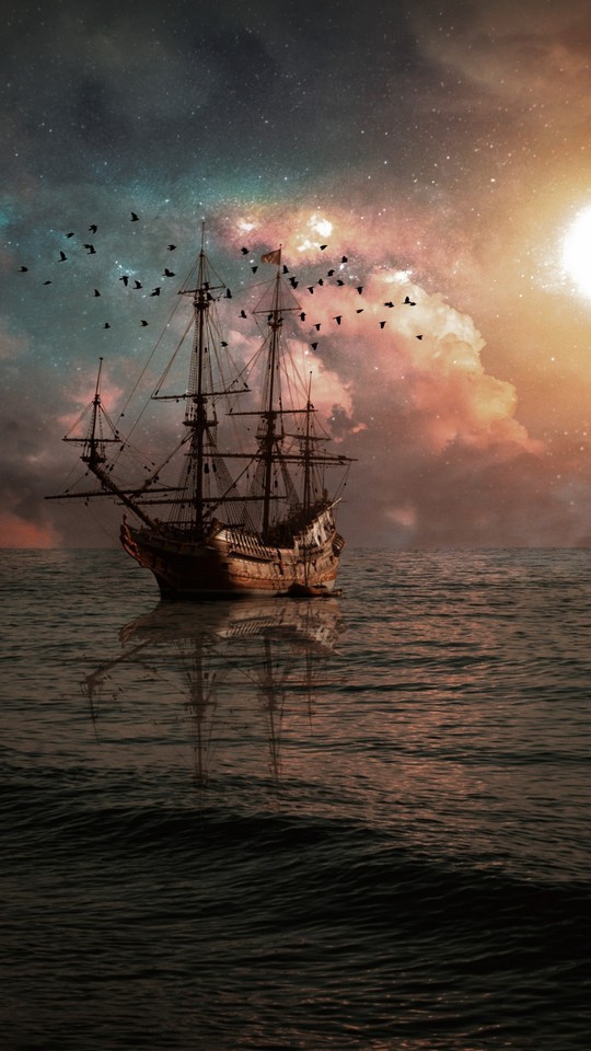 the romantic sea