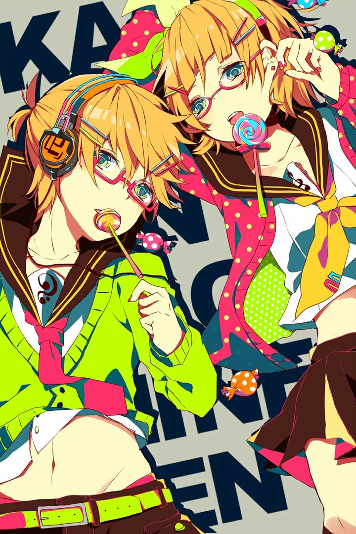 Rin and Len Kagamine