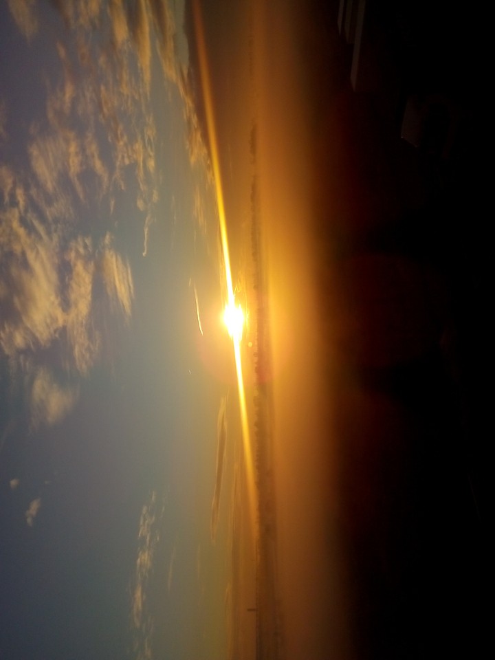 in the morning