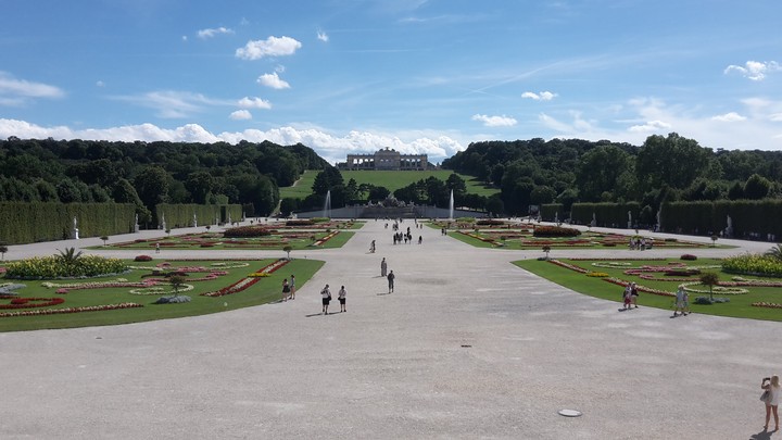 Gardens from Schönbrunn, Vienna