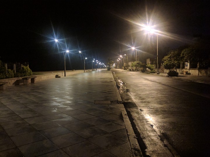 Night in pondicherry