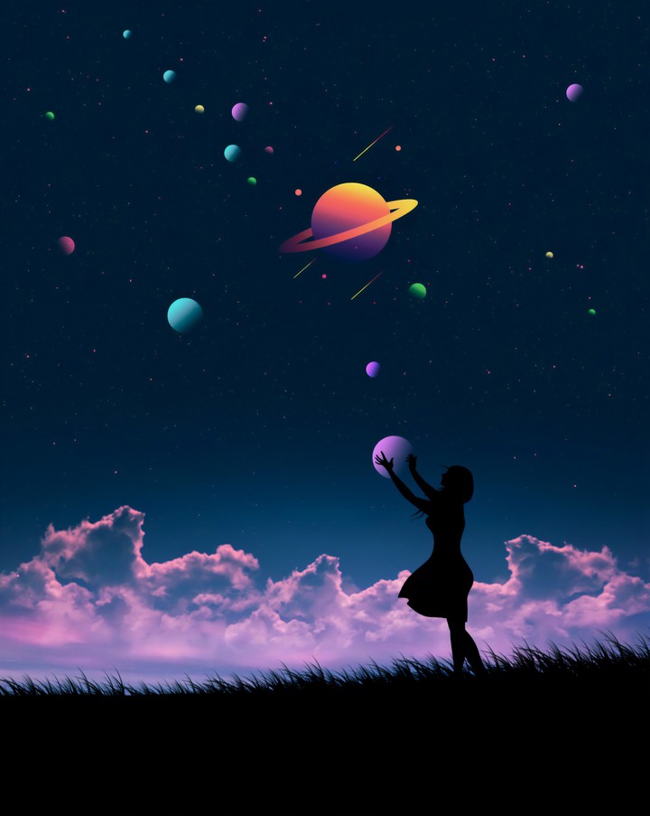 Silhouette Girl