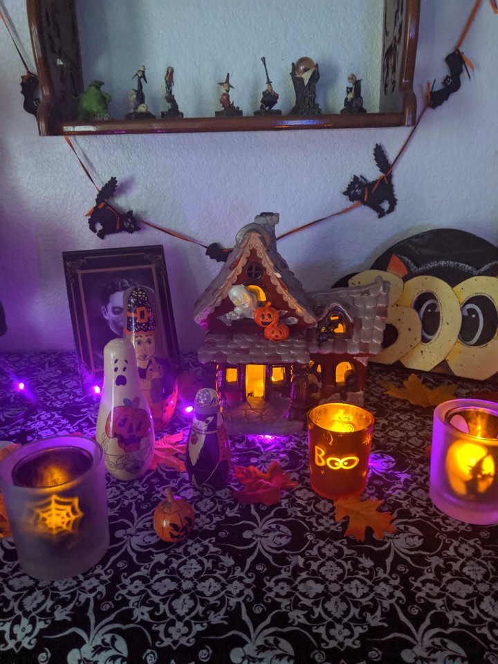 Halloween display