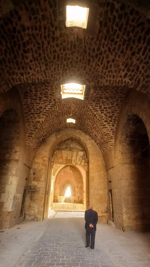 The old streets of Aleppo