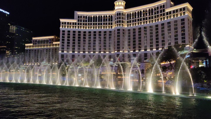 Tranquil Fountains at Bellagio