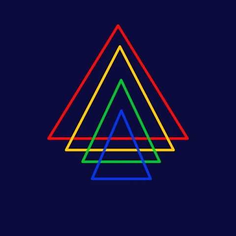 Colored Triangle