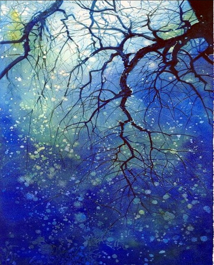 blue