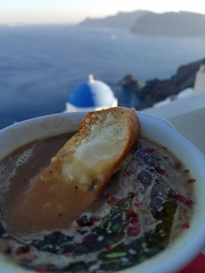 Lunch on the Caldera