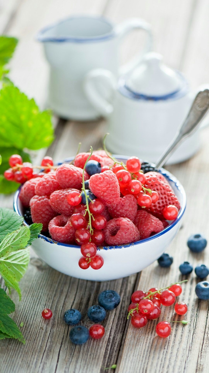 Redberry and raspberry