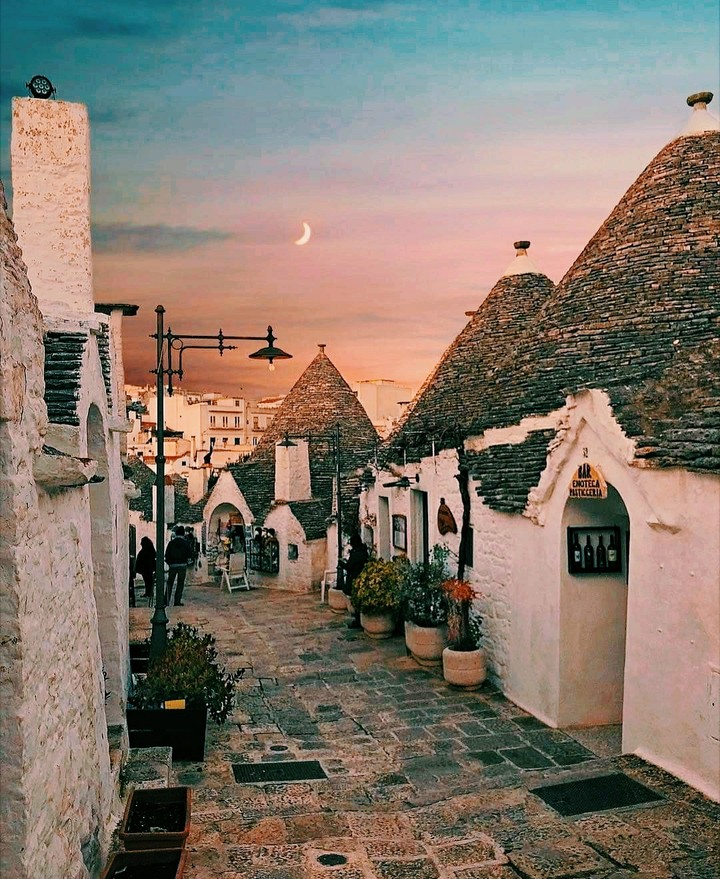 tramonto in Puglia