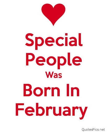 born in feb
