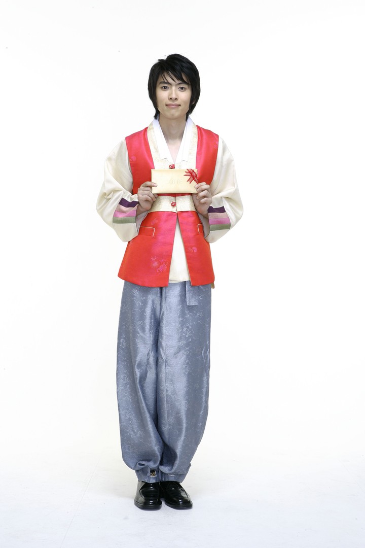 Couple in Korean Dress