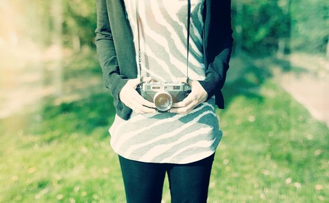 taking a picture