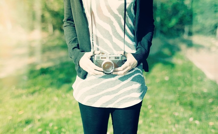 taking a picture
