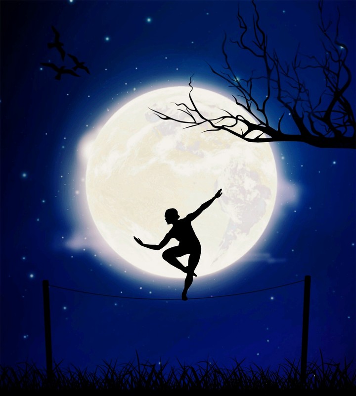 dancing under the moonlight