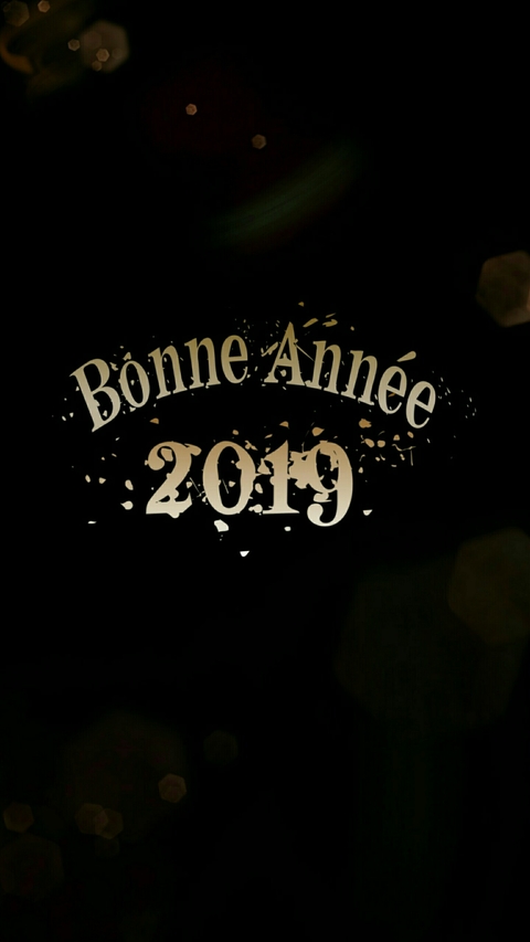 Bonne année 2019