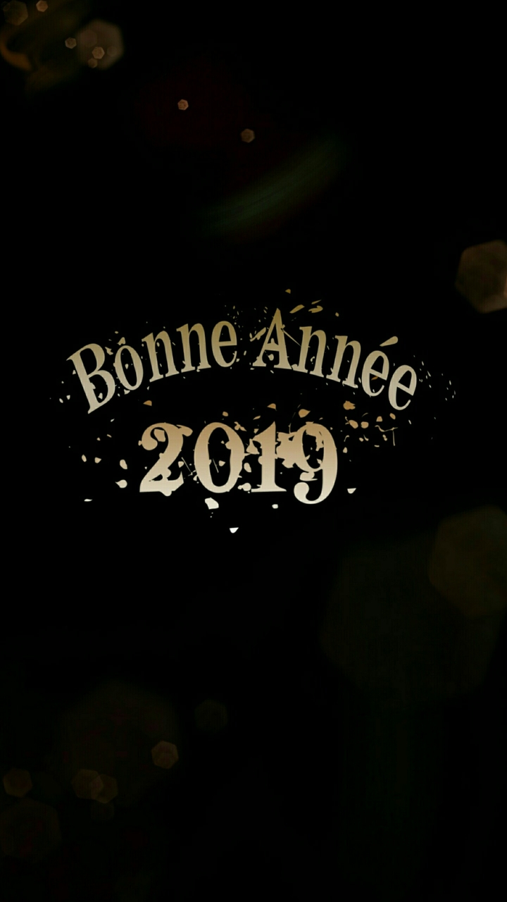 Bonne année 2019