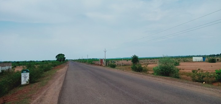 Road to town....