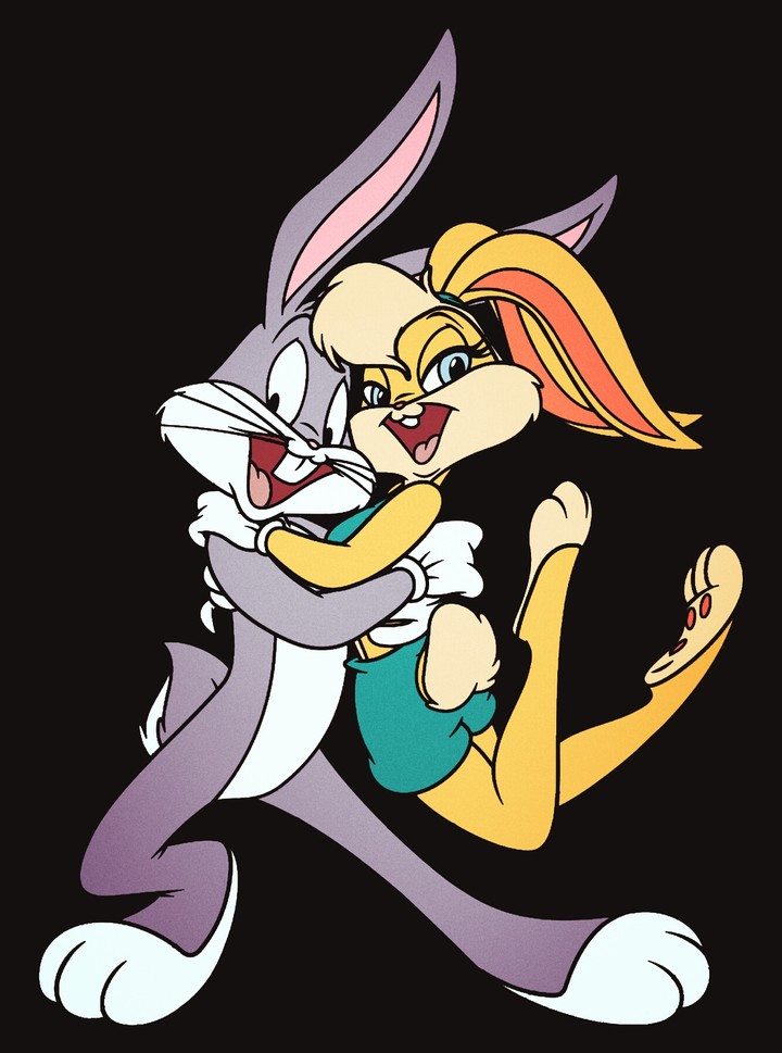 Bugs Bunny and Lola Bunny