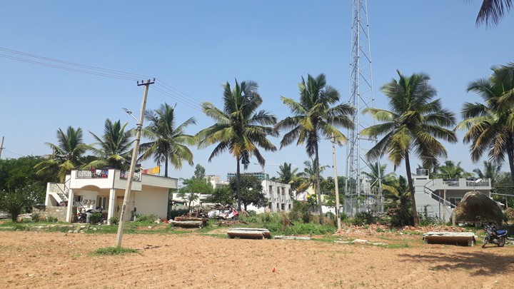 A Calm movement of a village