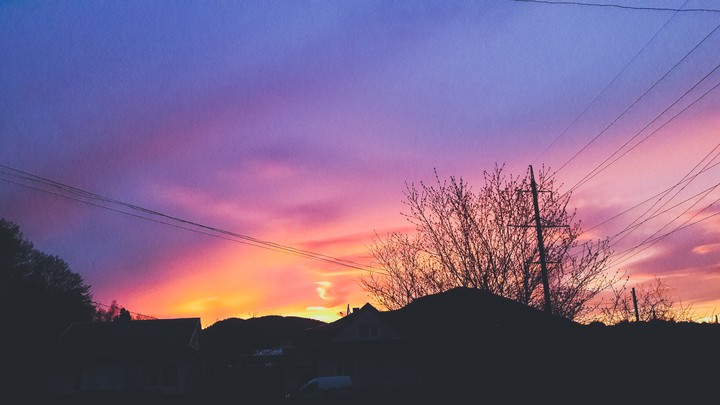 evening sky