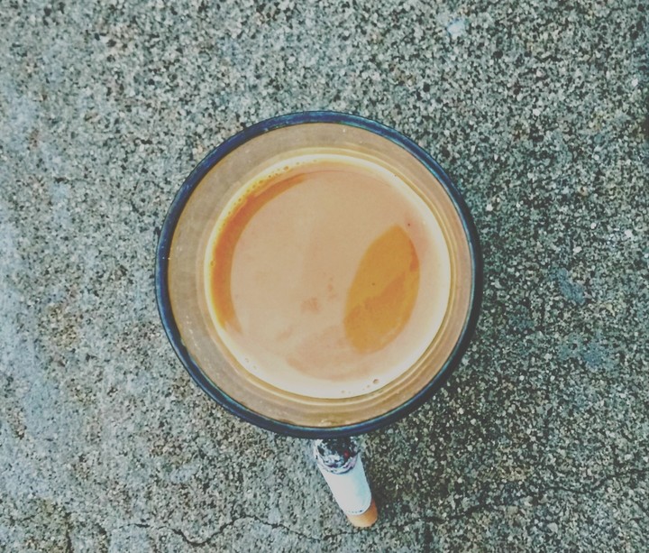Chai-Sutta (Tea cigarette- a combo of stress removal)