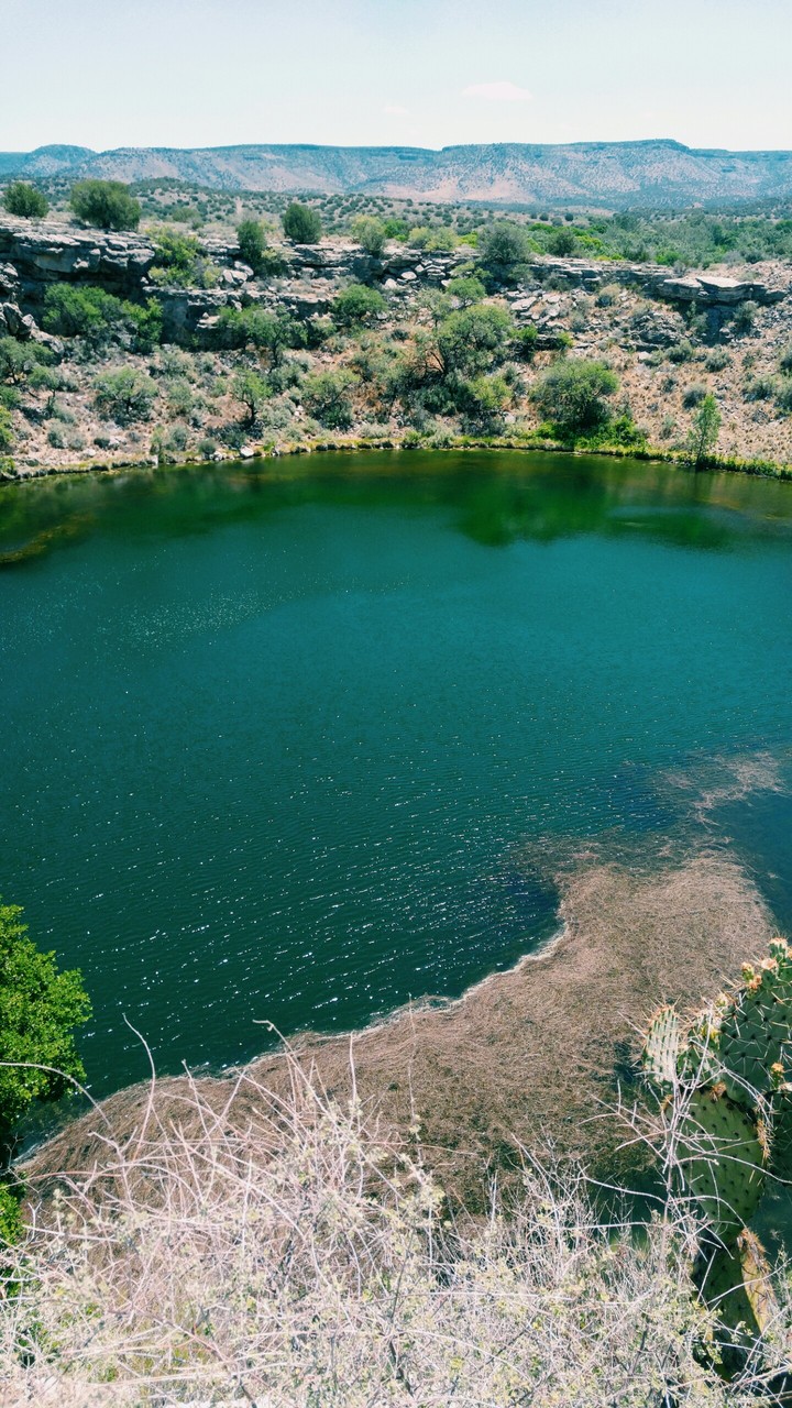 Montezuma well in Montezuma monument Az