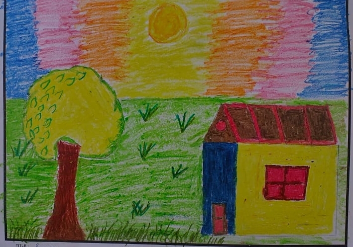 Scenery drawing
