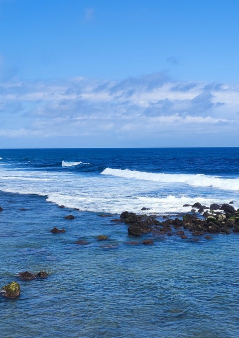 papéis de parede Wave, horizon