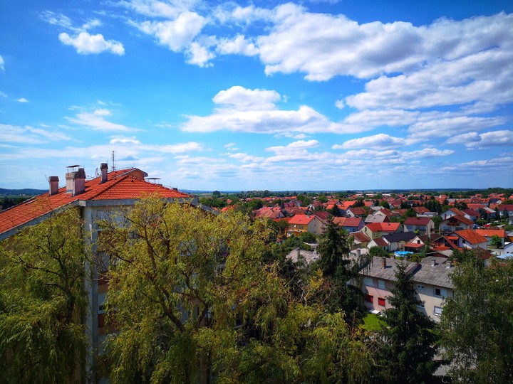 city roofs