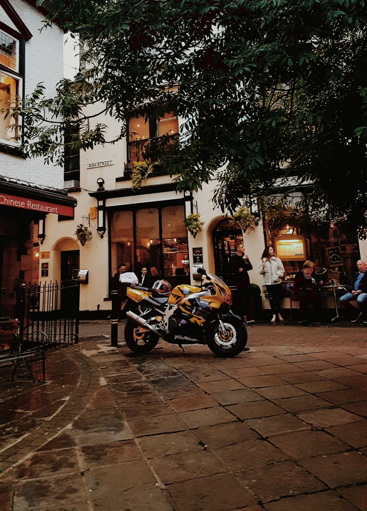 Cool motorbike!