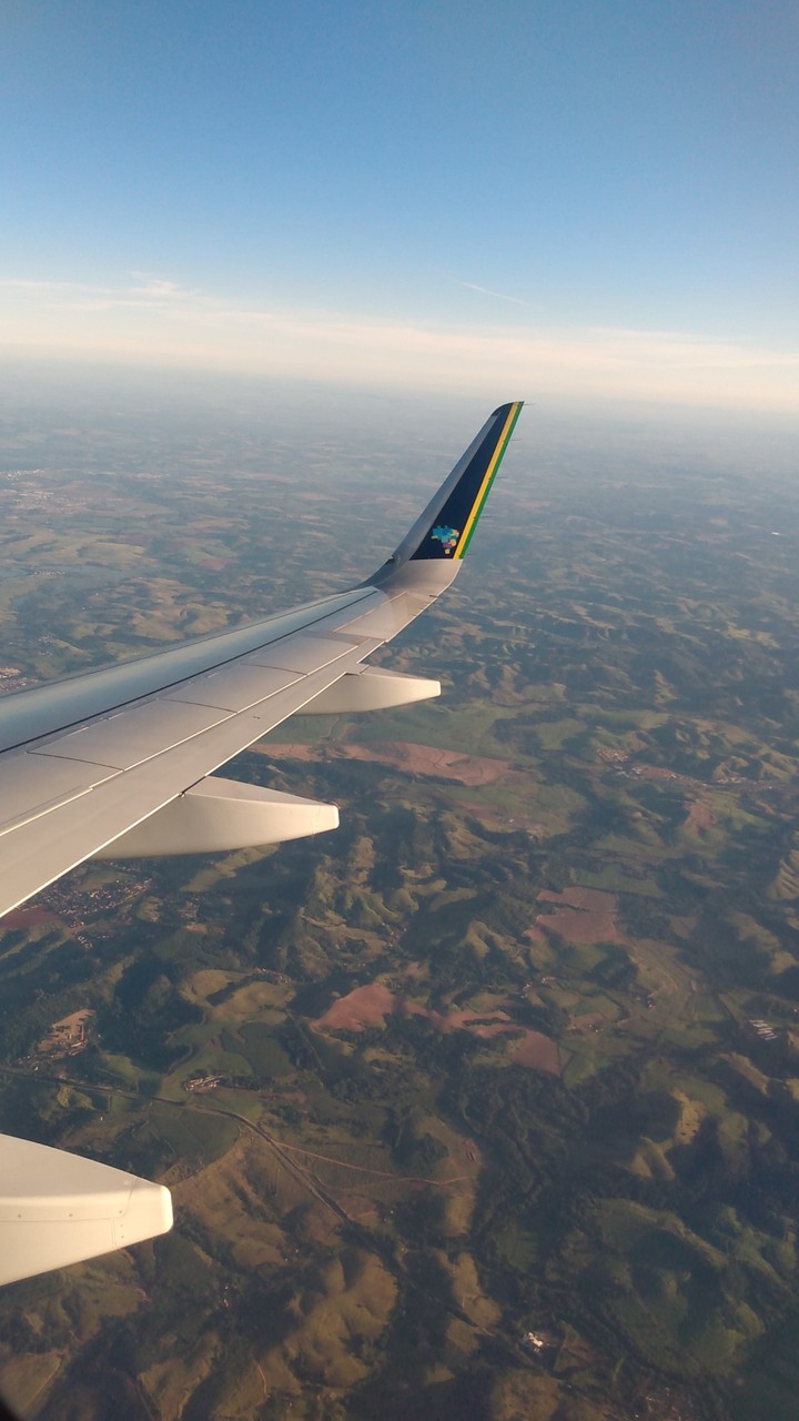 airplane in the sky