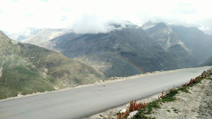 Mountains and Rainbow.❤