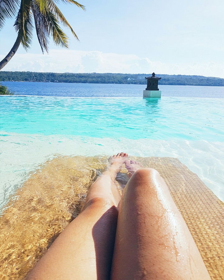 Where the pool meets the beach