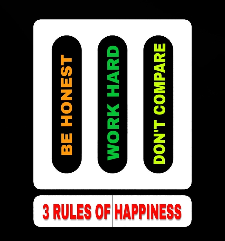 RULES FOR HAPPINESS