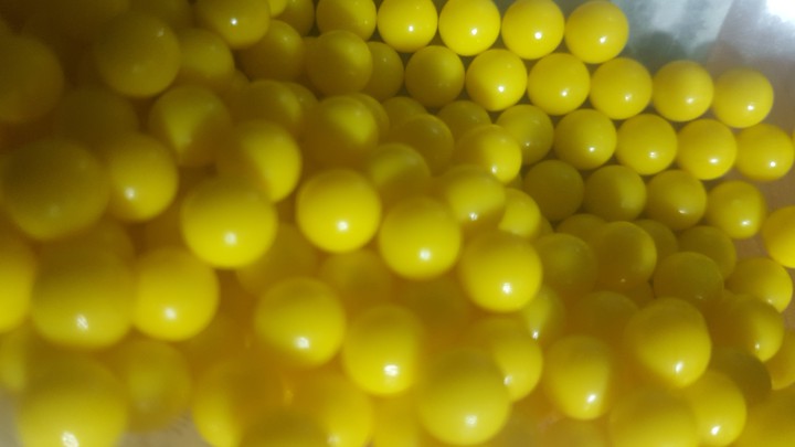 yellow balls