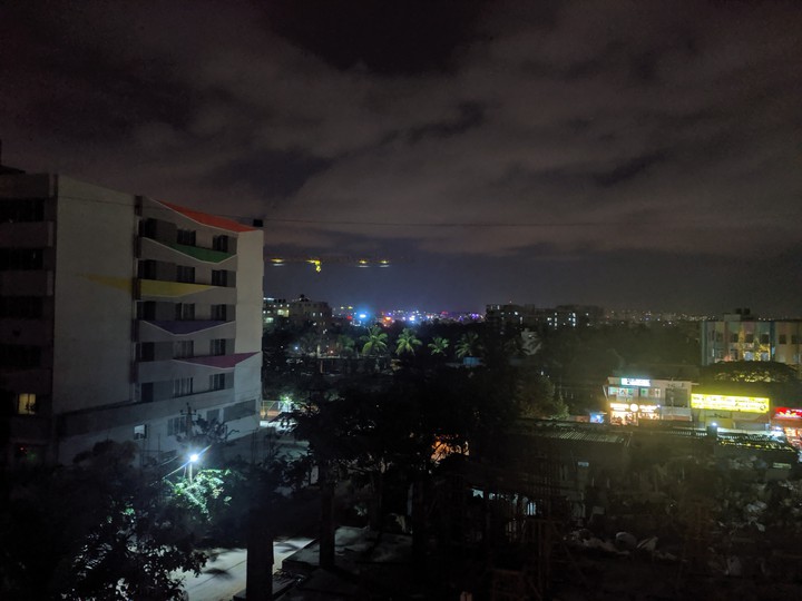 Night view of the city