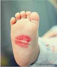 обои skin, foot