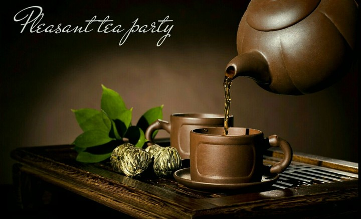 Pleasant tea party.