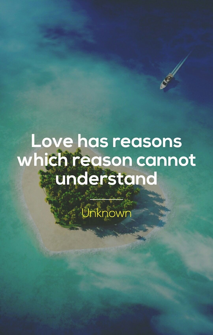 Reasons cannot understand 