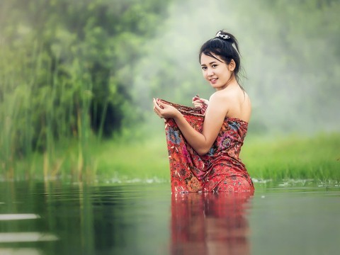papéis de parede happy, lake