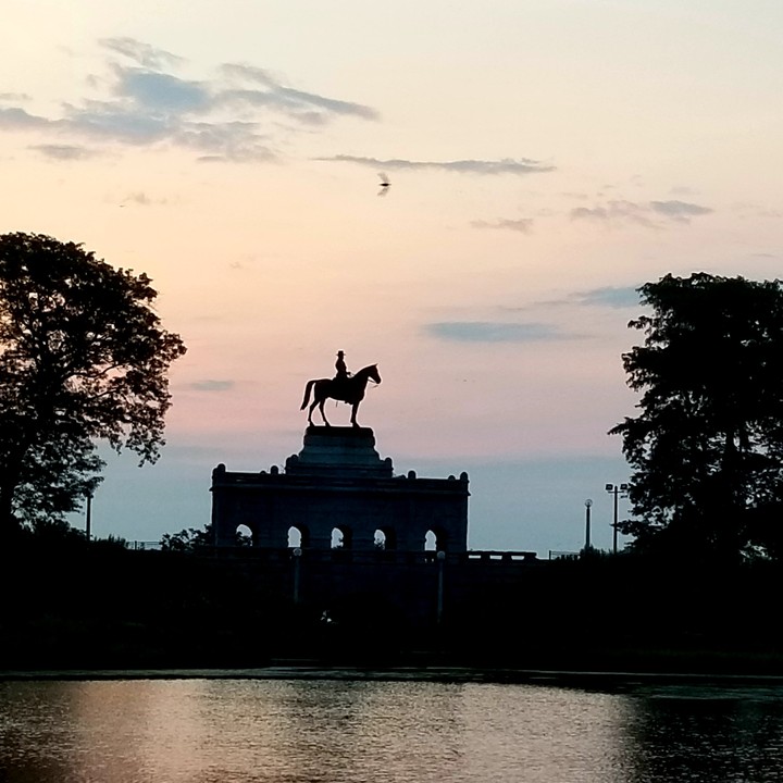 Ulysses

S Grant Memorial in Chicago