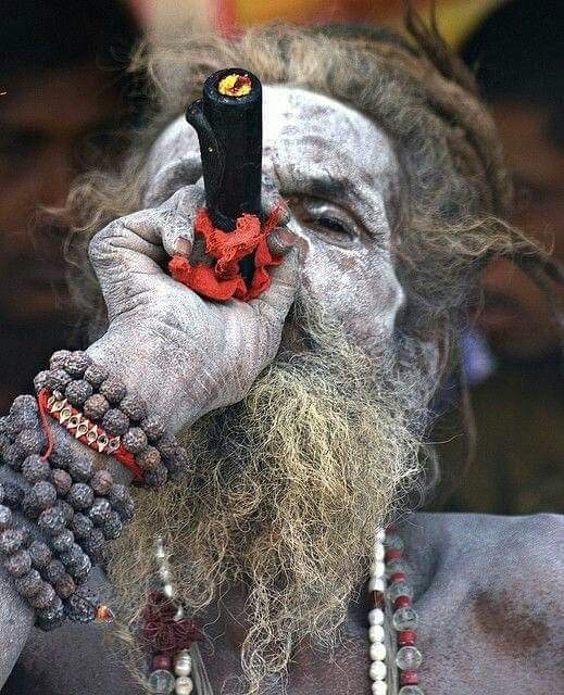 Aghori sadhu