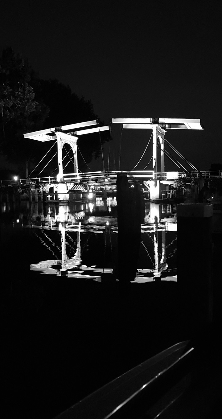 bridge at night