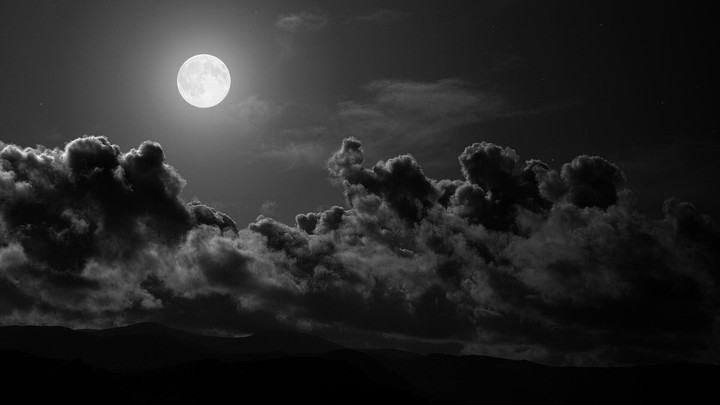 Bright moon