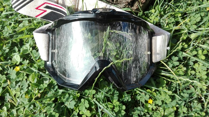 broken mask